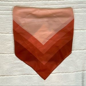 Red & Orange Ombré Scarf/Bandana